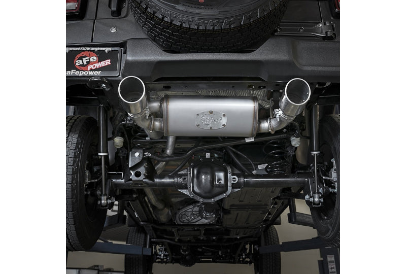 AFE Power Jeep Wrangler JL Rebel Series Cat-Back Exhaust