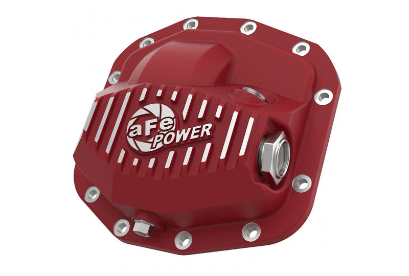 Jeep JL aFe Power Dana 30 (186MM) Red Differential Cover