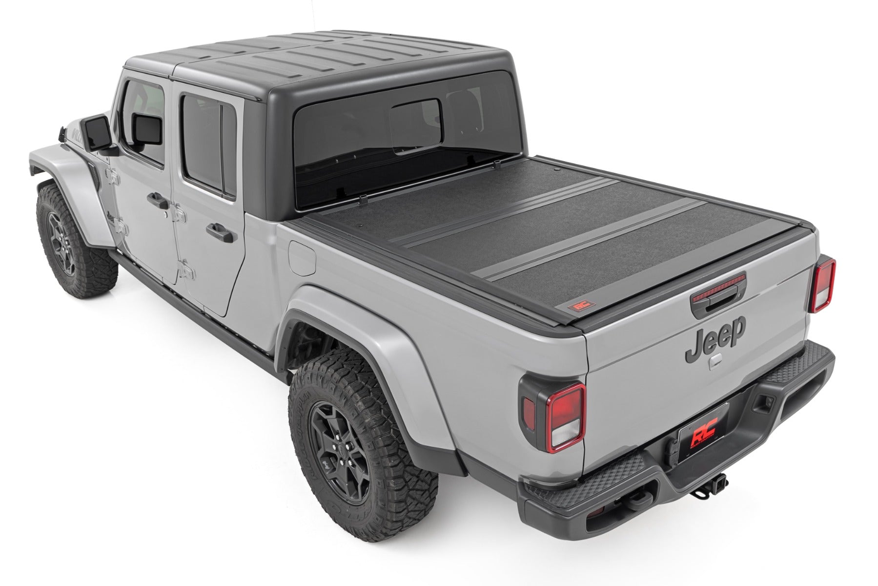 Rough Country Hard Low Profile Bed Cover; Gladiator JT