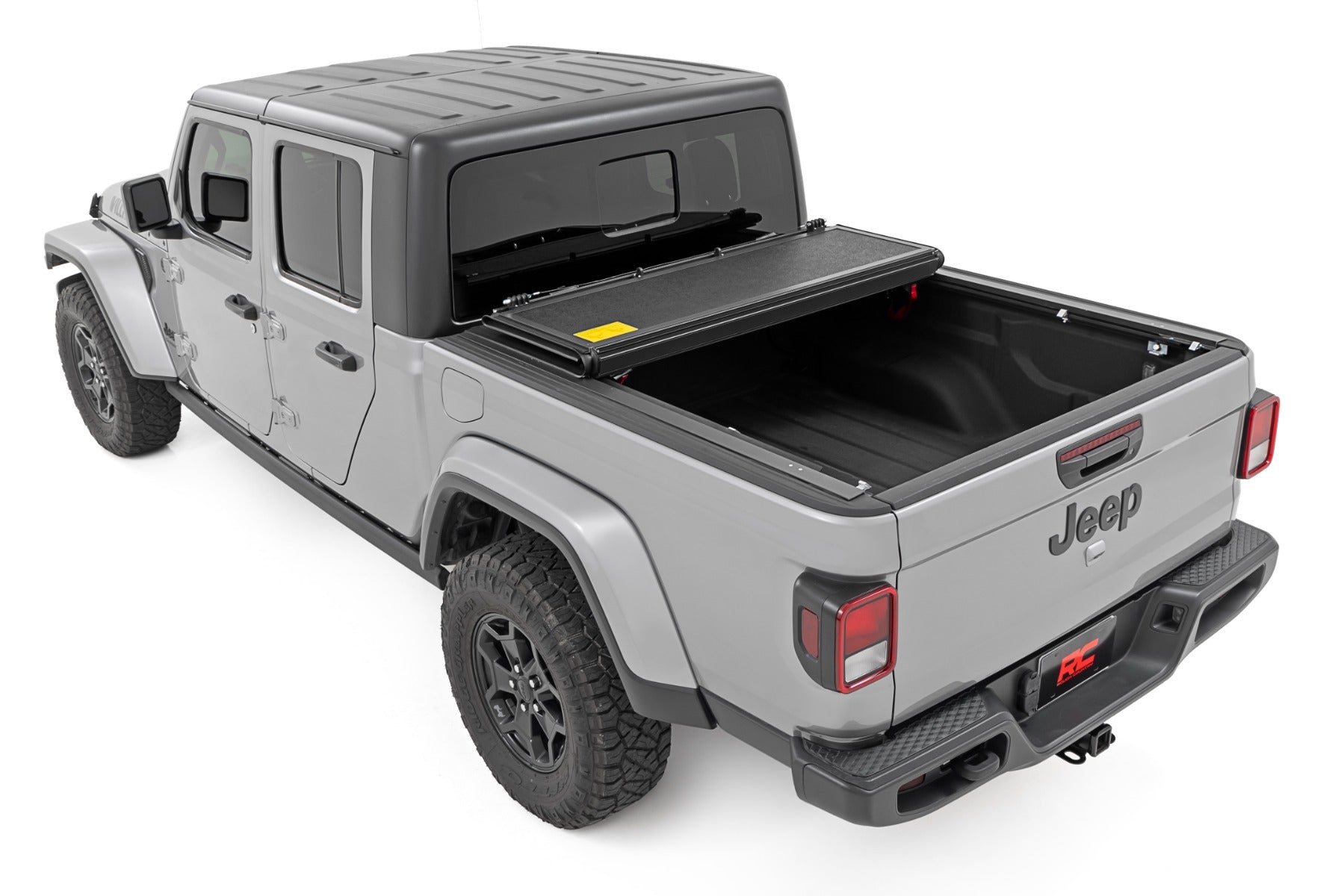 Rough Country Hard Low Profile Bed Cover; Gladiator JT