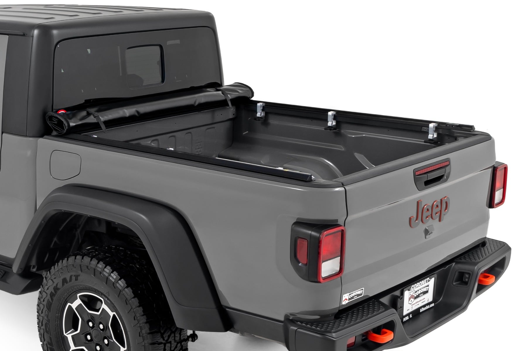 Rough Country Soft Roll Up Bed Cover; Gladiator JT