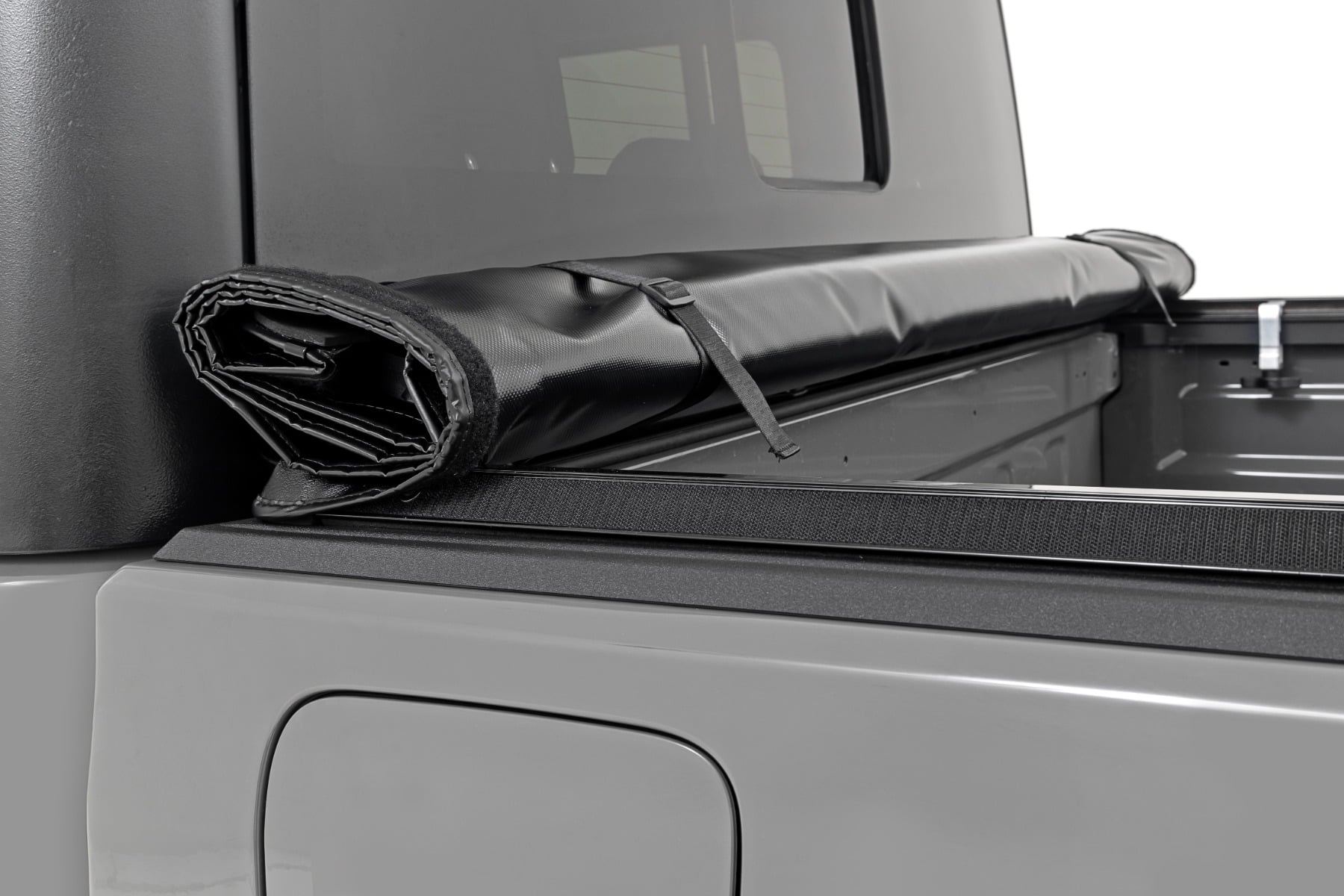 Rough Country Soft Roll Up Bed Cover; Gladiator JT