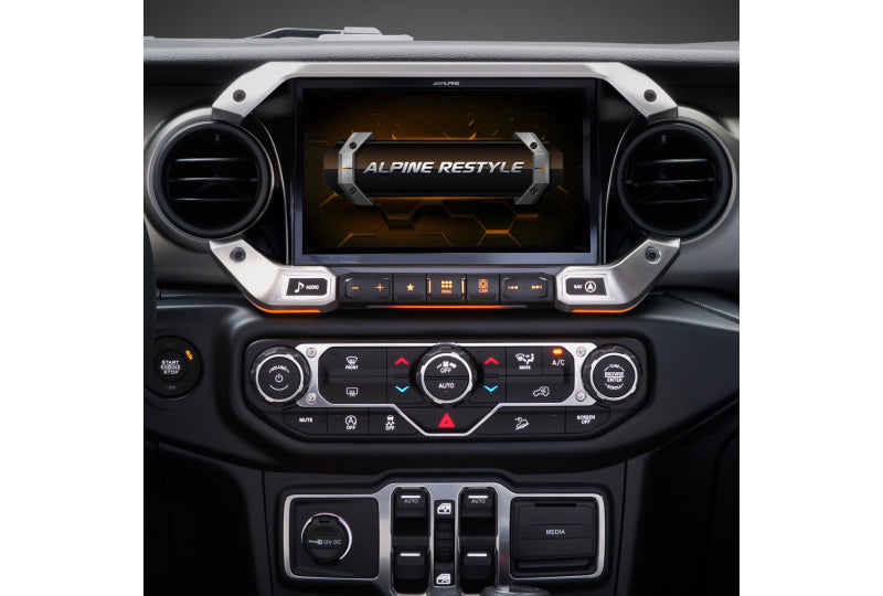 Alpine i509-WRA-JL Restyle Radio; Wrangler JL, Gladiator JT