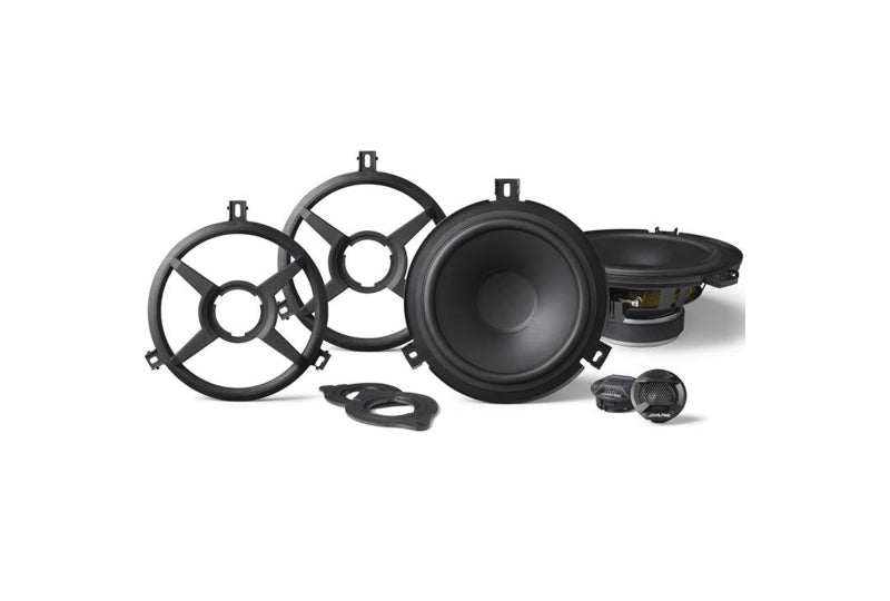 Alpine PSS-24WRA Complete Sound System Package; Wrangler JL, Gladiator JT