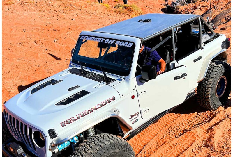 GenRight Aluminum Roof for GenRight Roll Cage; Wrangler JL Unlimited