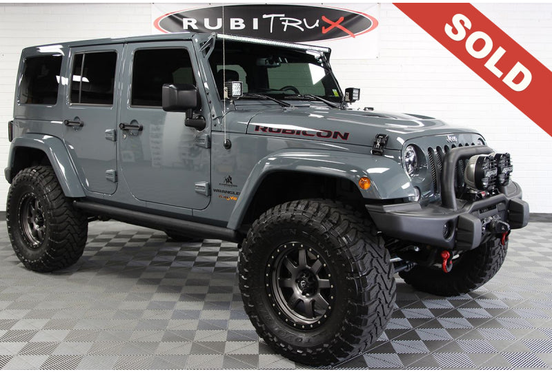 2015 Jeep Wrangler Rubicon Unlimited HEMI AEV JK351 Anvil - SOLD