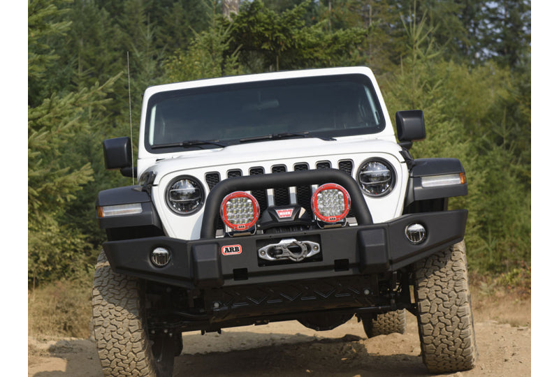 ARB 3450440 Classic Deluxe Front Bumper w/ Bull Bar; Wrangler JL & Gladiator JT