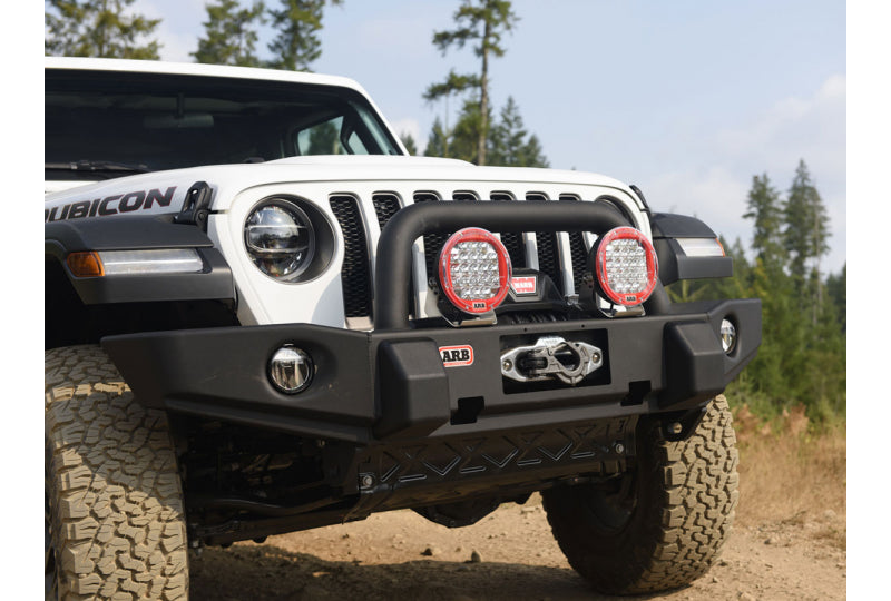 ARB 3450440 Classic Deluxe Front Bumper w/ Bull Bar; Wrangler JL & Gladiator JT
