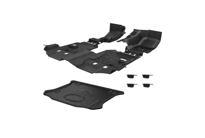 Armorlite Floor Kit (Mesa Smoke); Wrangler JKU