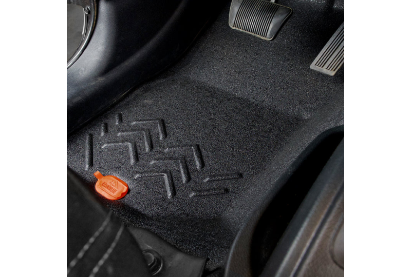 Armorlite Front Flooring (Desert Khaki); Wrangler JK (2 Door)
