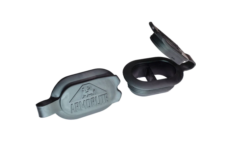 Armorlite Drain Plug Set; Black
