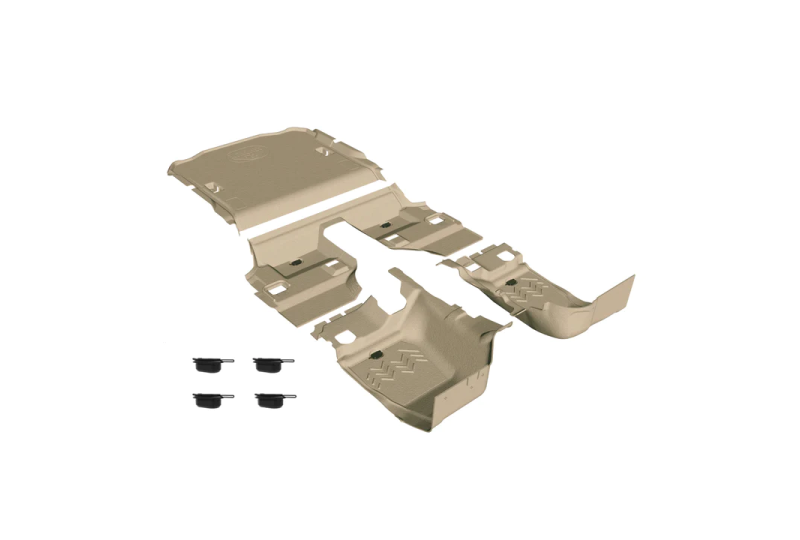 Armorlite Floor Kit (Desert Khaki); Wrangler JK (2 Door)