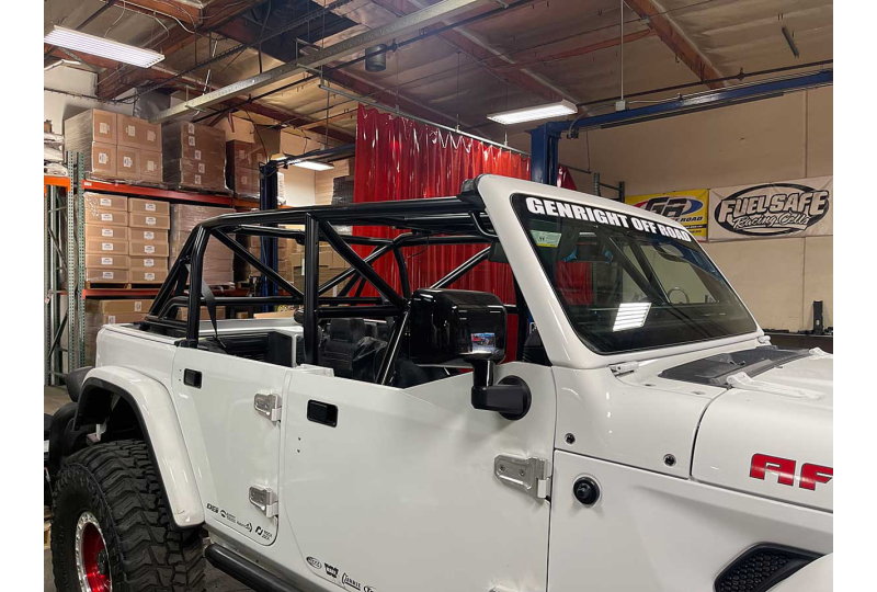 GenRight Detachable B-Pillar Kit; Wrangler JLU