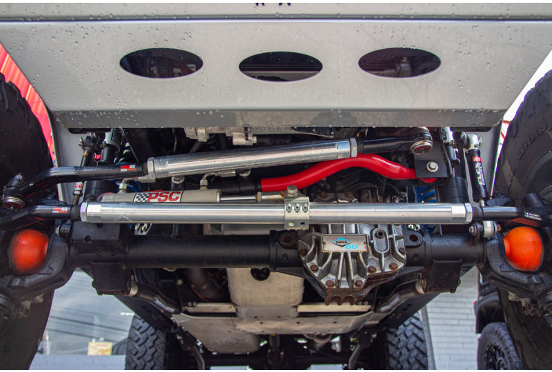 RPM 2.5 Ton HD 2'' Aluminum Steering Kit w/ Drag Link Flip Kit (Non-Rubicon or Narrow Axles); Wrangler JL, Gladiator JT