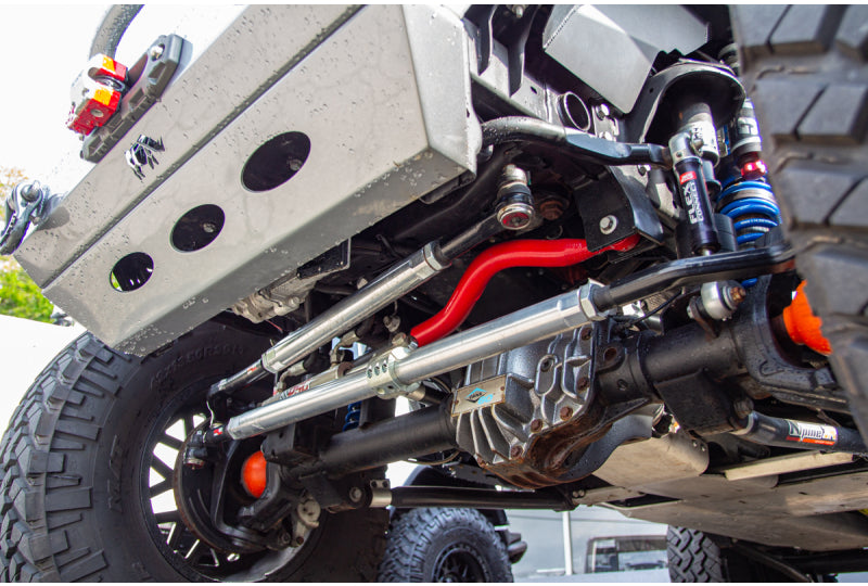 RPM 2.5 Ton HD 2'' Aluminum Steering Kit w/ Drag Link Flip Kit (Non-Rubicon or Narrow Axles); Wrangler JL, Gladiator JT