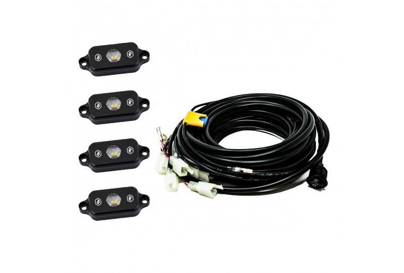 Baja Designs 2018 Jeep JL & JLU Rock Light Kit - White 447059