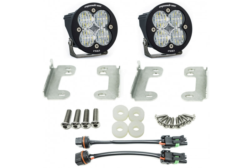 Baja Designs Jeep JL / JLU Sahara Squadron-R Sport Fog Pocket Kit 447070