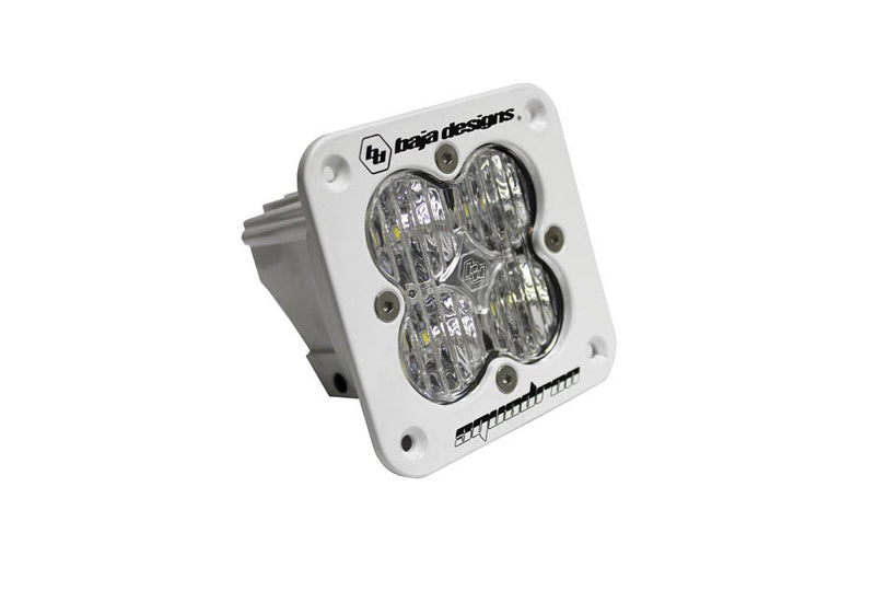 Baja Designs Squadron Pro LED Light Flush Mount White - Wide Cornering