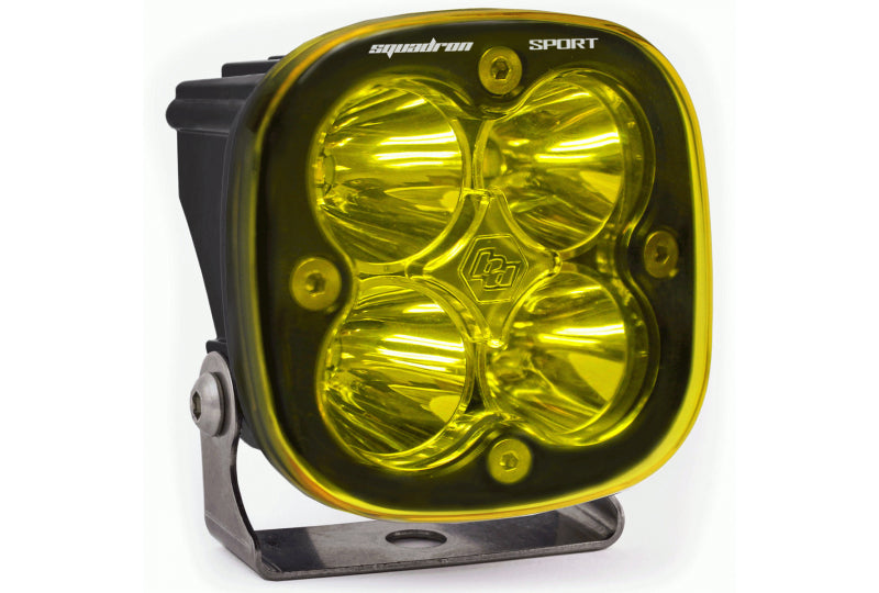 Baja Designs Squadron Sport - Work / Scene - Amber LED Light Single 550016