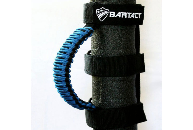 Bartact Universal Paracord Grab Handles Black/Royal Blue (Pair)