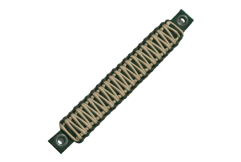 Bartact Paracord Rear Grab Handles Black/Khaki (Pair)