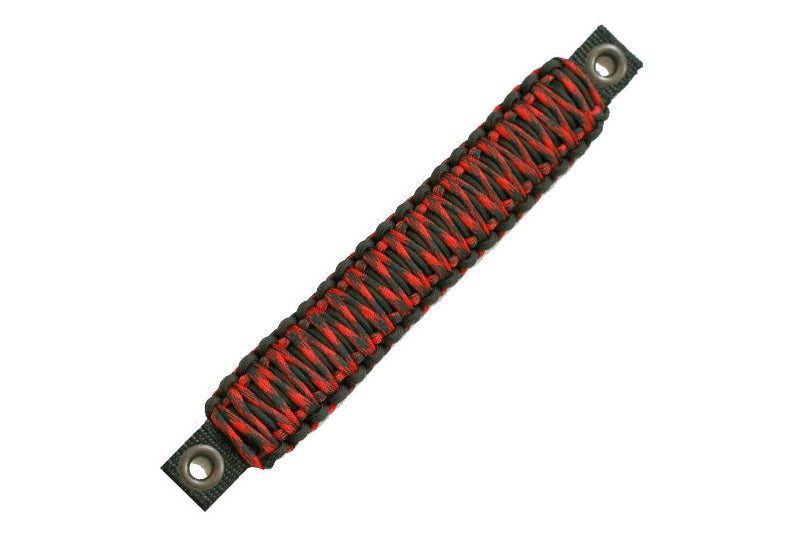 Bartact Paracord Rear Grab Handles Black/Spider Bite (Pair)