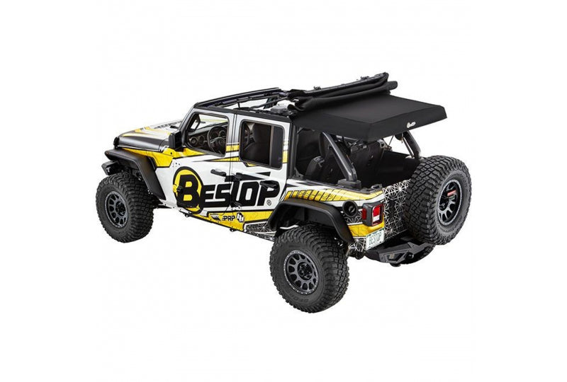 Bestop 54725-17 Supertop ULTRA Black Twill; Wrangler JL Unlimited