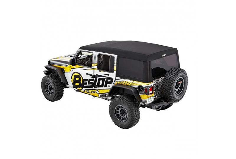 Bestop 54725-17 Supertop ULTRA Black Twill; Wrangler JL Unlimited