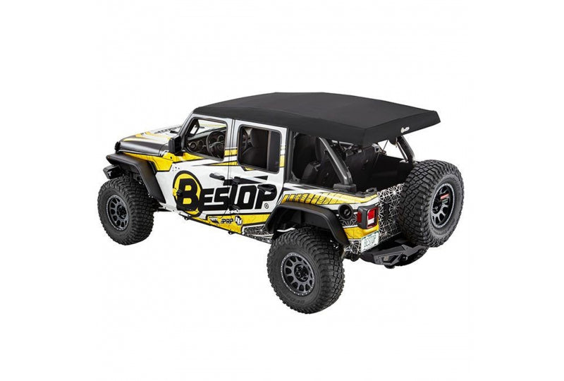 Bestop 54725-17 Supertop ULTRA Black Twill; Wrangler JL Unlimited