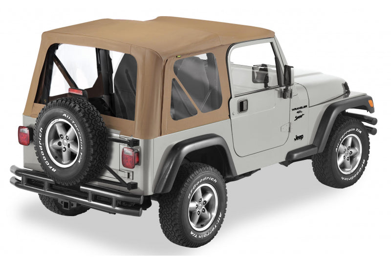 Bestop 51127-37 Jeep TJ Replace-A-Top w/Full Steel Doors Clear Windows 97-02 Jeep Wrangler TJ Spice Kit