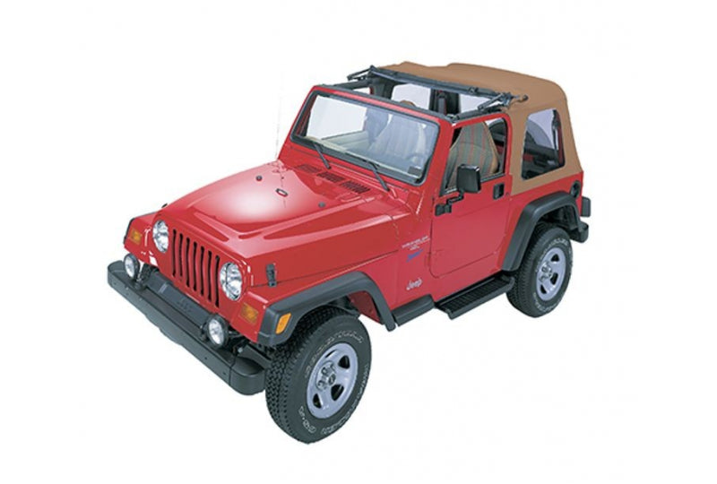 Jeep TJ Soft Top Sunrider w/Clear Windows 97-02 Jeep Wrangler TJ Spice Kit Bestop