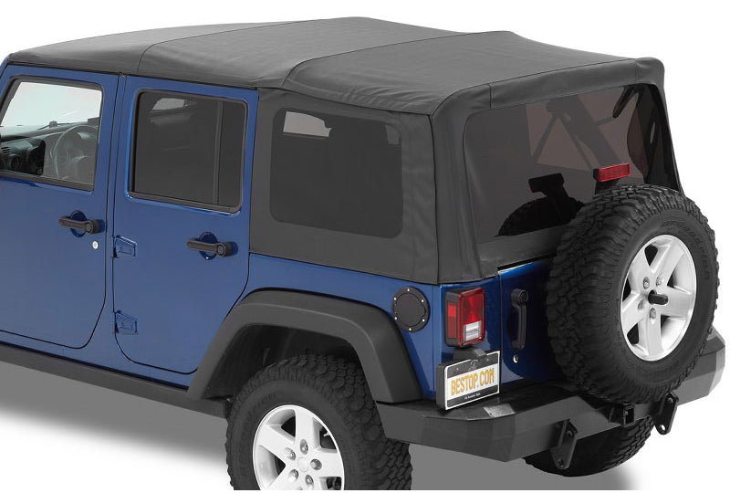 Bestop Supertop NX for Jeep Wrangler JK Unlimited Black Diamond 54723-35