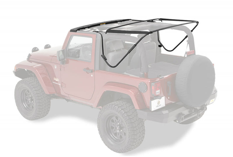 Bestop Factory Style Bow Kit; Wrangler JK - 2 Door
