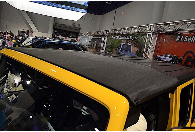 Bestop 52453-17 Sunrider for Hardtop; Black Twill; Wrangler JK