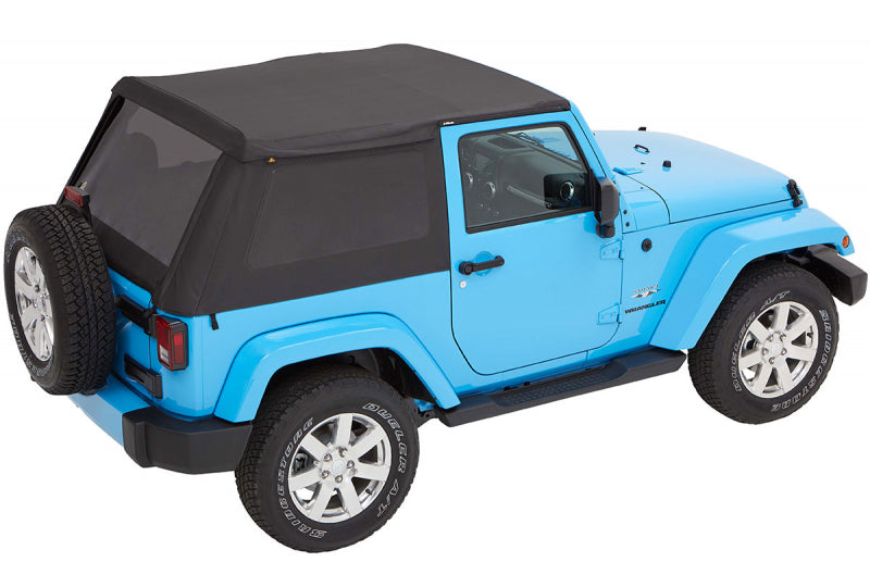Bestop Trektop NX Plus Twill Soft Top: Wrangler JK 2DR