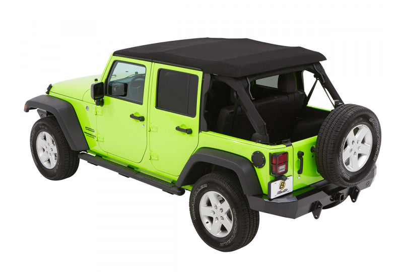Bestop Trektop NX Glide Black Diamond: Wrangler JK Unlimited