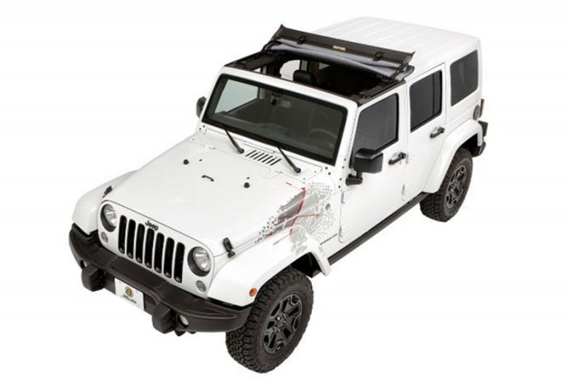 Bestop 52453-17 Sunrider for Hardtop; Black Twill; Wrangler JK
