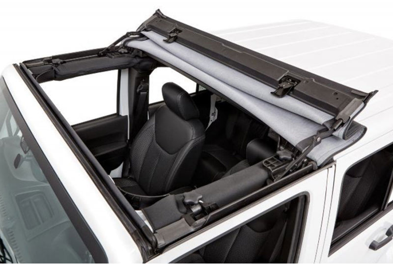Bestop 52453-17 Sunrider for Hardtop; Black Twill; Wrangler JK
