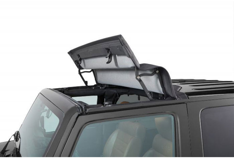 Bestop 52453-17 Sunrider for Hardtop; Black Twill; Wrangler JK