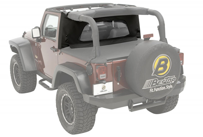 Bestop WrapAround Windjammer; Wrangler JK - 2 Door