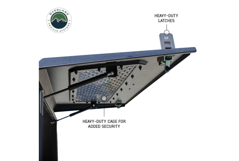 OVS Expedition Truck Cap - 20-24 Jeep Gladiator 5 ft. Bed