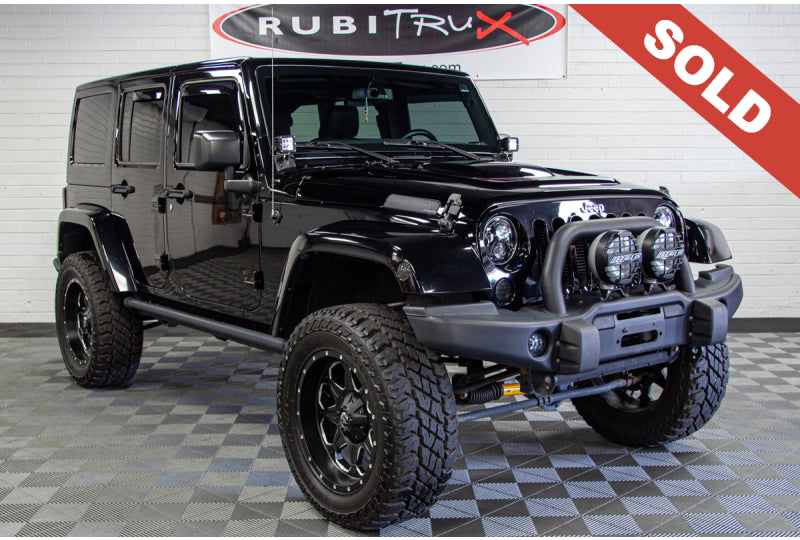 2015 Jeep Wrangler JK Unlimited Rubicon Black - SOLD