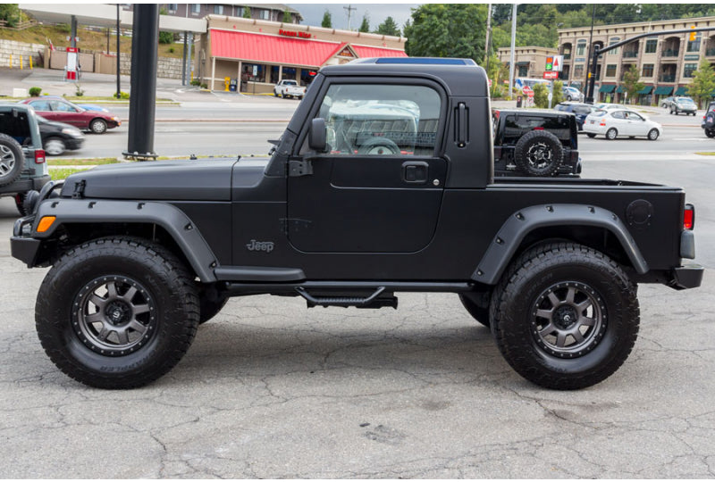 2006 Jeep Wrangler Unlimited RubiTrux Conversion Matte Black - SOLD