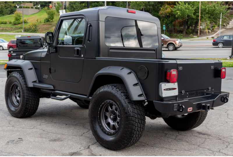 2006 Jeep Wrangler Unlimited RubiTrux Conversion Matte Black