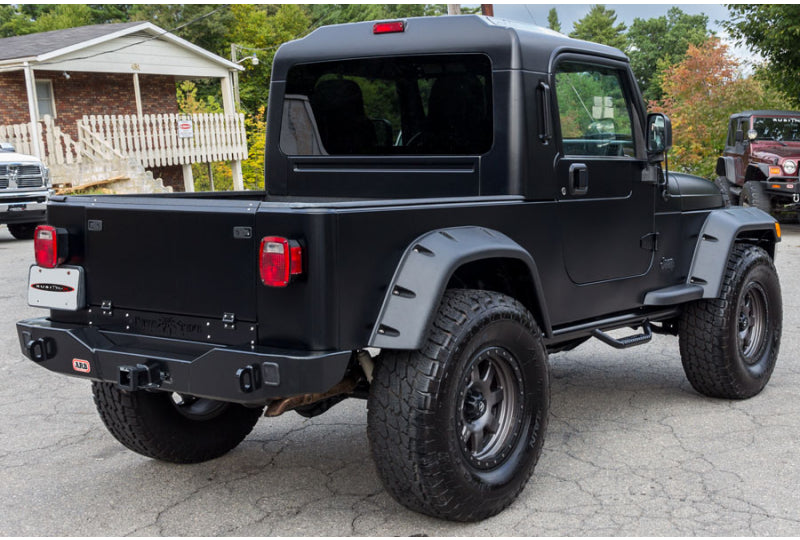 2006 Jeep Wrangler Unlimited RubiTrux Conversion Matte Black - SOLD