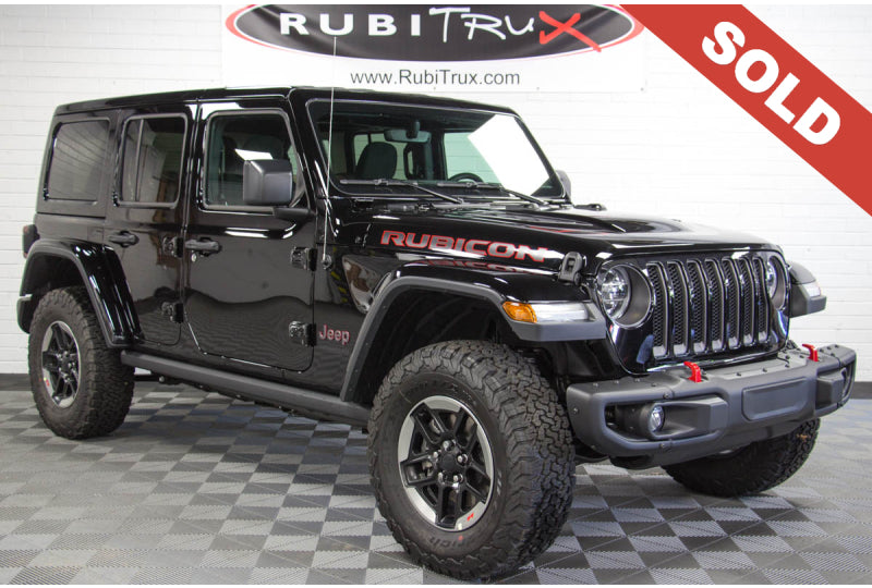 2019 Jeep Wrangler Rubicon Unlimited JL Black - SOLD