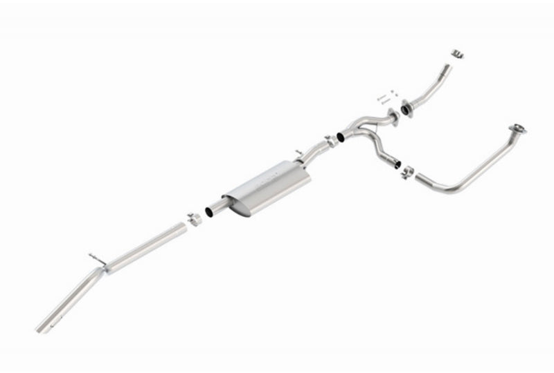 BORLA 140634 Climber Wrangler JK Cat-Back Exhaust S-Type