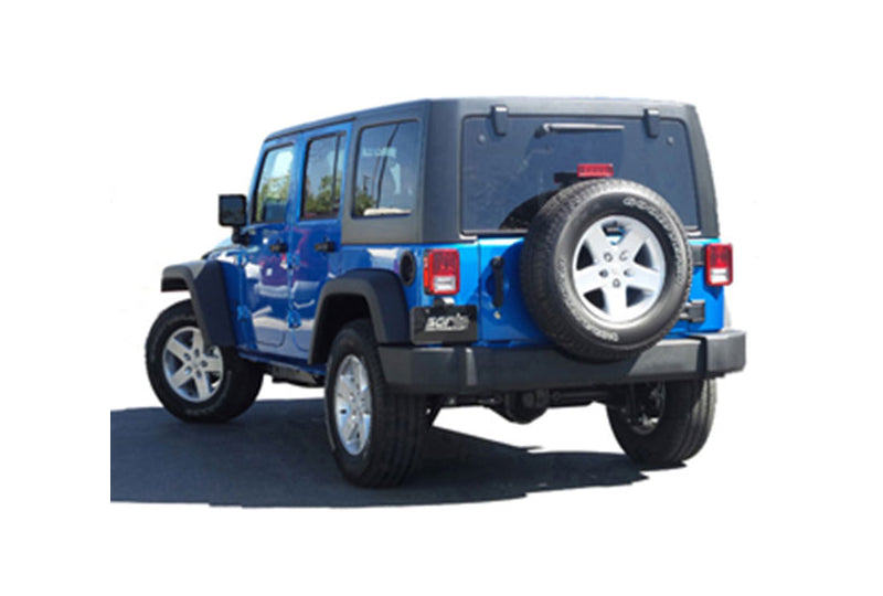 BORLA 140634 Climber Wrangler JK Cat-Back Exhaust S-Type