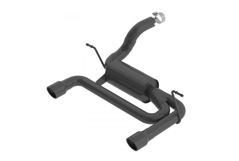 Borla Wrangler JL Axle Back Exhaust | S-Type | Black Chrome