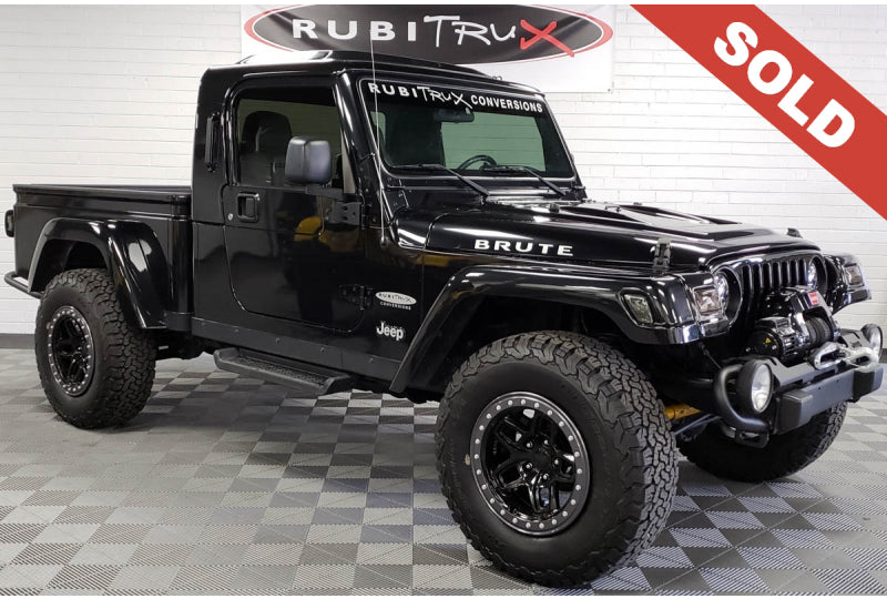 Pre-Owned 2005 Jeep Wrangler Brute Conversion Black - SOLD